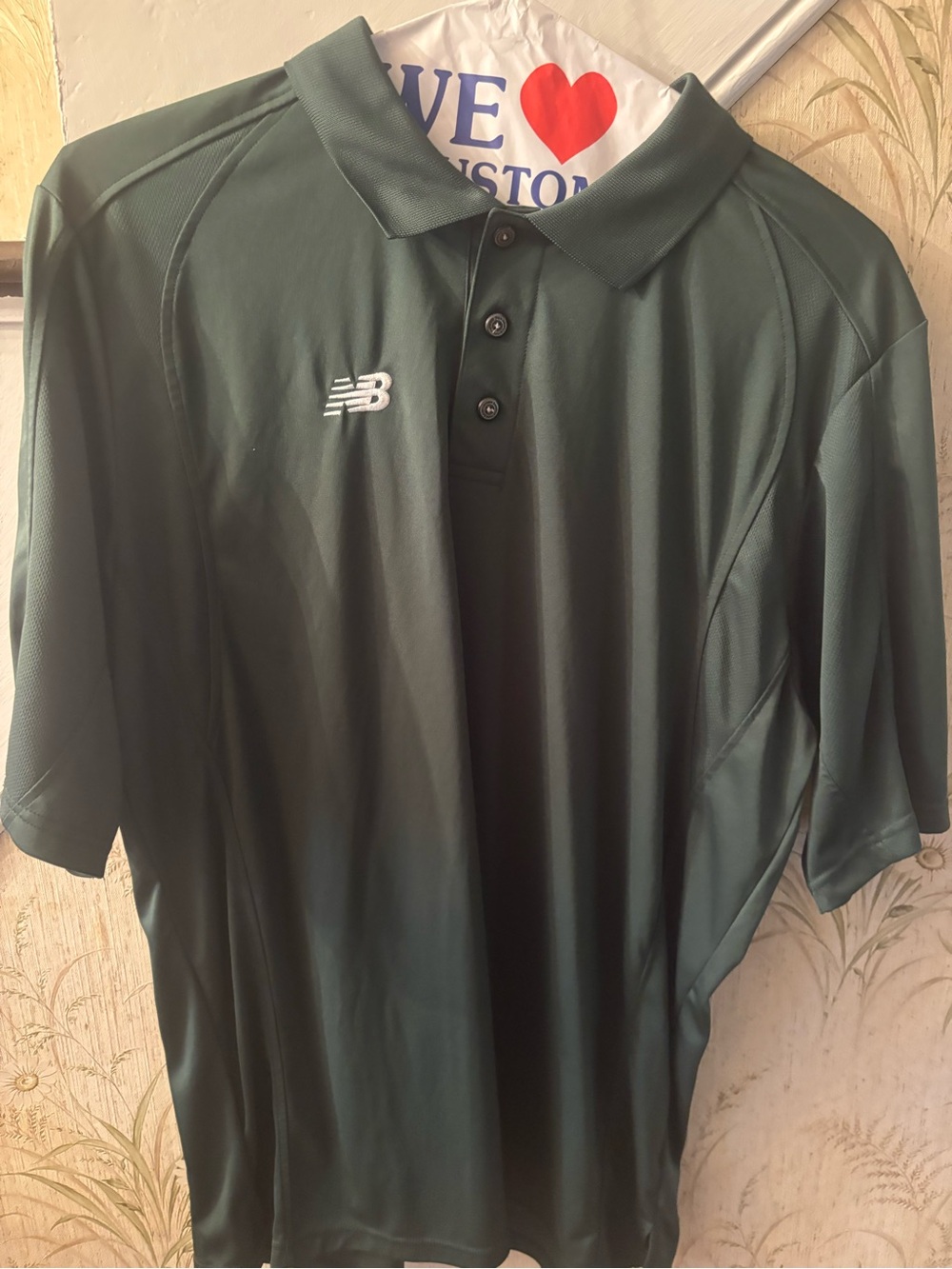 New Balance Men’s Dark Green Performance Polo